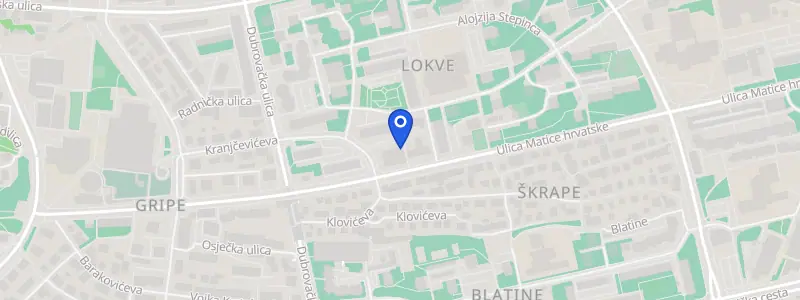 Karta lokacije: Specijalna bolnica Akromion - Ambulanta Split, Kranjčevićeva 45, Split