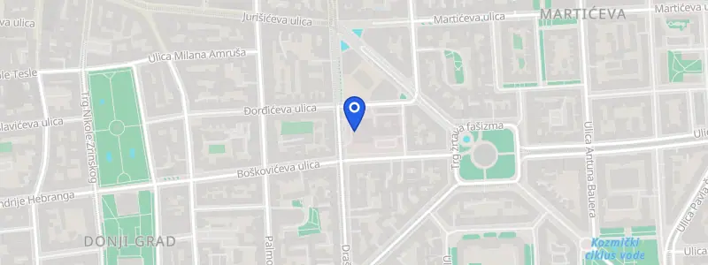 Karta lokacije: KBC Sestre milosrdnice - Klinika za traumatologiju, Draškovićeva 19, Zagreb