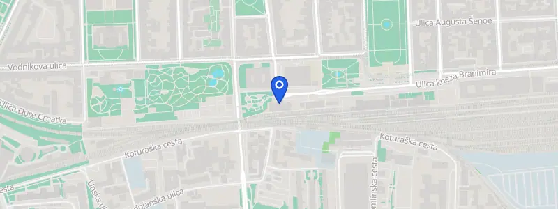 Karta lokacije: Ordinacija fizikalne medicine dr. Nina Beara, Ulica Grgura Ninskog 3, Zagreb