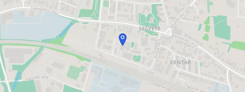 Karta lokacije: Ordinacija fizikalne medicine dr. Gordana Rašić, Ninska Ulica 16, Zagreb