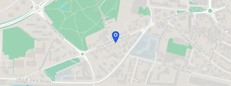 Karta lokacije: Ginekološka ordinacija dr. Amila Filipović, Ulica Vladimira Nazora 7, Čakovec