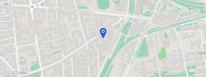 Karta lokacije: Ginekološka ordinacija dr. Darko Husar, Tratinska Ulica 27 / 4, Zagreb