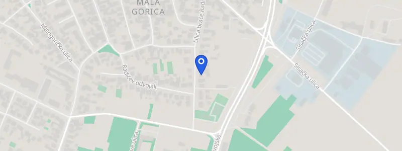 Karta lokacije: Zavod za hitnu medicinu Zagrebačke županije, Radićev odvojak 58, Velika Gorica