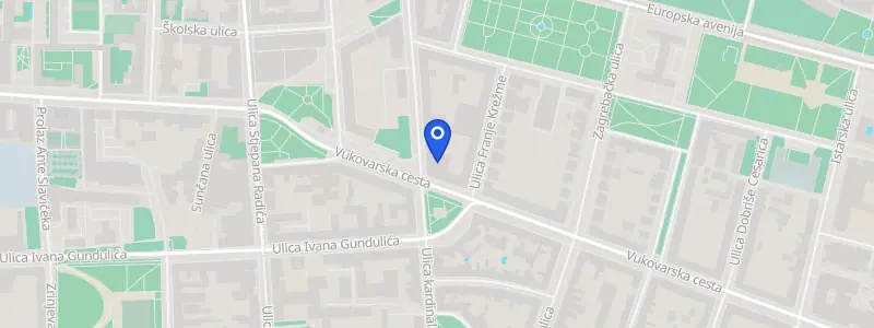 Karta lokacije: Poliklinika Otos Vita, Vukovarska 1, Osijek