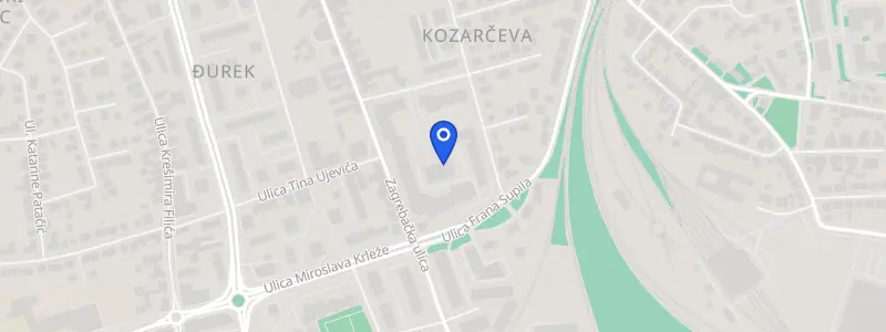 Karta lokacije: Croatia Poliklinika, Zagrebačka 49, Varaždin