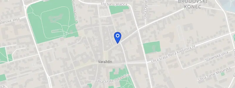Karta lokacije: Poliklinika Sveti Nikola II, Ivana Kukuljevića 6, Varaždin