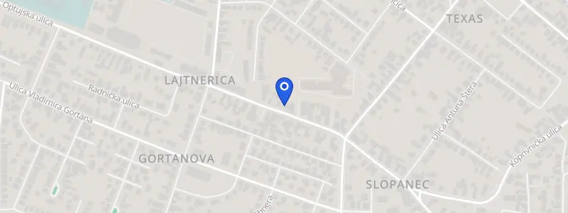Karta lokacije: Poliklinika Živa, Optujska ulica 52, Varaždin