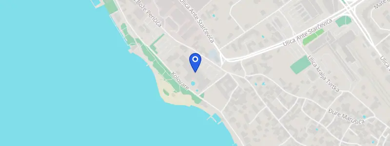Karta lokacije: Poliklinika Lacrima, Bože Peričića 14, Zadar