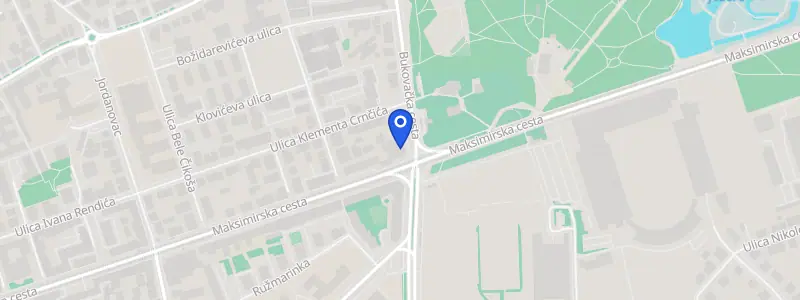 Karta lokacije: Ginekološka poliklinika Dr. Vesna Harni, Bukovačka 1 / III kat, Zagreb