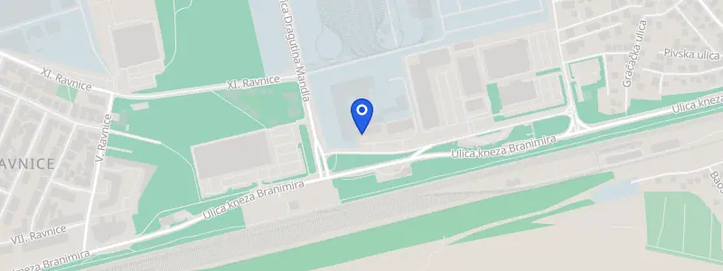 Karta lokacije: Poliklinika Medikol Zagreb - Mandla, Dragutina Mandla 7, Zagreb