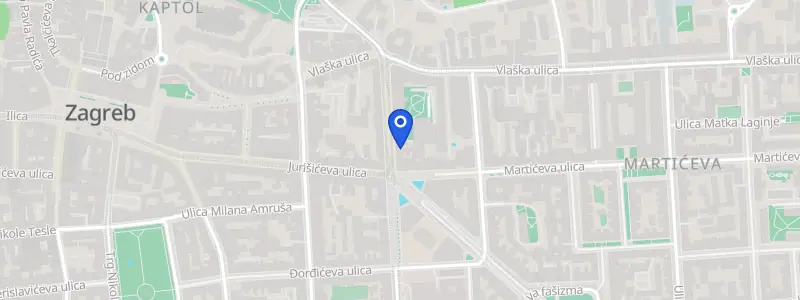Karta lokacije: Poliklinika za prevenciju kardiovaskularnih bolesti i rehabilitaciju - Zagreb, Draškovićeva 13, Zagreb