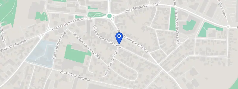 Karta lokacije: Stomatološka ordinacija dr. Nino Makovec, Ulica Ruđera Boškovića 25, Čakovec