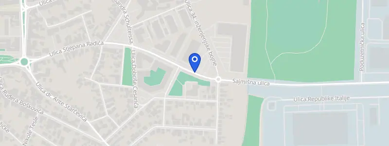 Karta lokacije: Stomatološka ordinacija dr. Sanja Strnad, Ulica Stjepana Radića 27, Čakovec