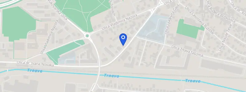 Karta lokacije: Stomatološka ordinacija dr. Tanja Rosić, Ulica Dr. Ivana Novaka 24, Čakovec