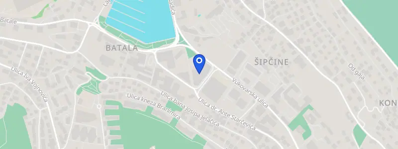 Karta lokacije: Stomatološka ordinacija dr. Dubravko Jurišić, Dr. Ante Starčevića 24, Dubrovnik