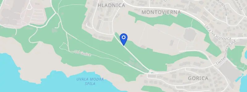 Karta lokacije: Stomatološka ordinacija dr. Dijana Kojić, Josipa Kosora 20, Dubrovnik
