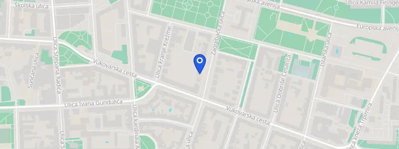 Karta lokacije: Ordinacija dentalne medicine Josip Siber, Zagrebačka 8, Osijek