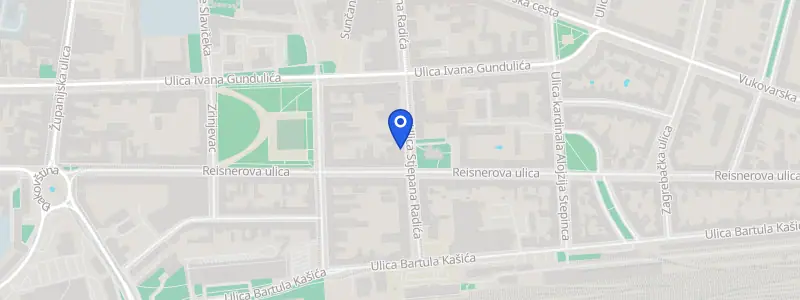 Karta lokacije: Ortodoncija Sikora, Ulica Stjepana Radića 46, Osijek