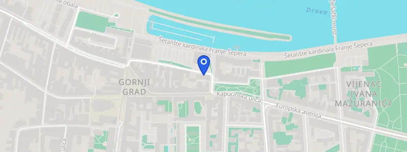 Karta lokacije: Stomatološka ordinacija dr. Anastazija Kovač, Šamačka 1, Osijek