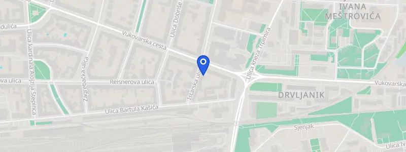 Karta lokacije: Stomatološka ordinacija dr. Ivona Bambir, Istarska 1, Osijek