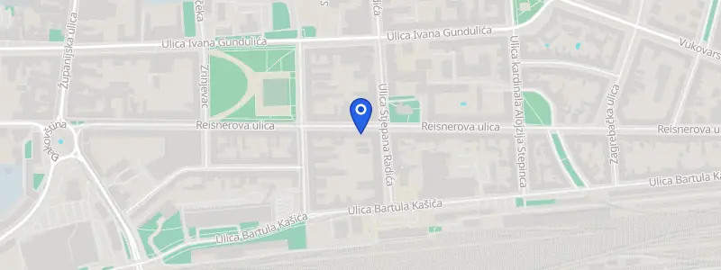 Karta lokacije: Stomatološka ordinacija dr. Katarina Komar Milas, Adama Reisnera 67, Osijek