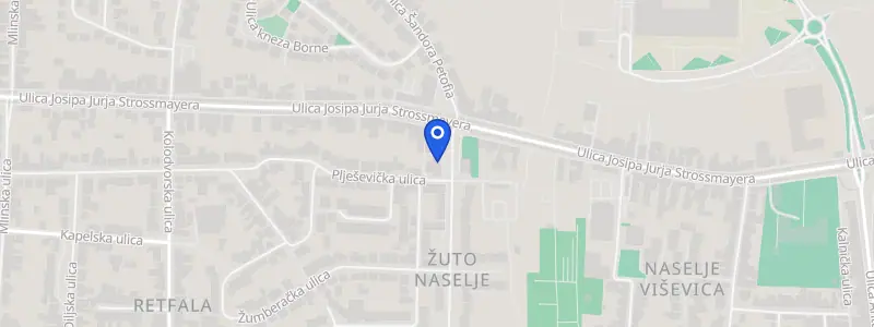 Karta lokacije: Stomatološka ordinacija dr. Lorena Horvat Aleksijević, Ulica Ljudevita Posavskog 2, Osijek