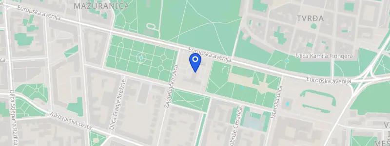 Karta lokacije: Stomatološka ordinacija dr. Marija Bunjevac Sobol, Park Kralja Petra Krešimira Iv. 6, Osijek