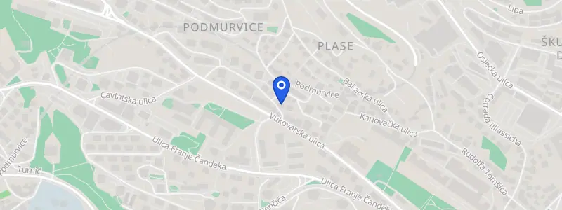 Karta lokacije: Kovačević Mikšić Tamara, Bribirska 2, Rijeka