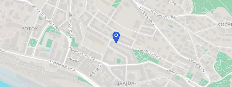 Karta lokacije: Ordinacija dentalne i nekirurške estetske medicine dr. Anje Karnjuš, Moše Albaharija 7B, Rijeka