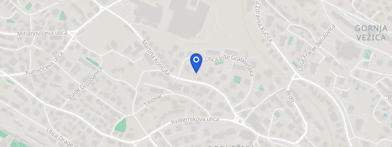 Karta lokacije: Ordinacija dentalne medicine Ivo Majer, dr. med. dent., Martina Kontuša 27, Rijeka
