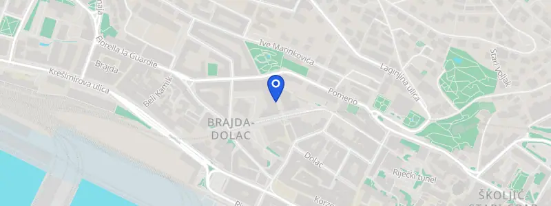 Karta lokacije: Ortodoncija Marelić, Prolaz M. K. Kozulić 1, Rijeka