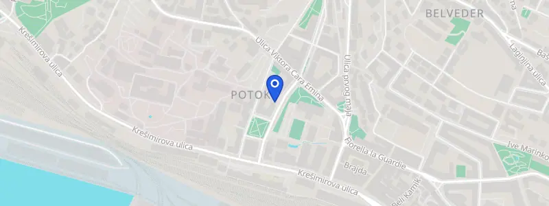 Karta lokacije: Stomatološka ordinacija dr. Ana Miše, Nikole Tesle 5, Rijeka