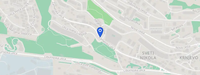 Karta lokacije: Stomatološka ordinacija dr. Anja Gazdik, Zametska 36, Rijeka