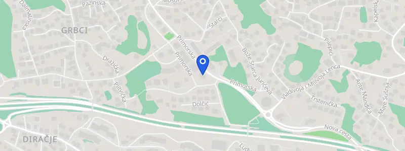 Karta lokacije: Stomatološka ordinacija dr. Denisa Klapan Sesvečan, Primorska 1, Rijeka