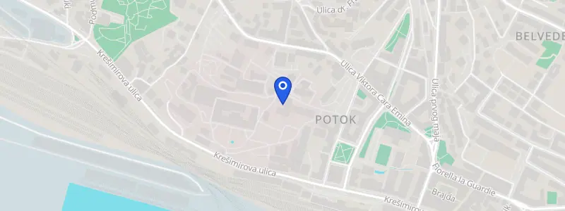 Karta lokacije: Stomatološka ordinacija dr. Ines Mazzarolli, Krešimirova 42, Rijeka