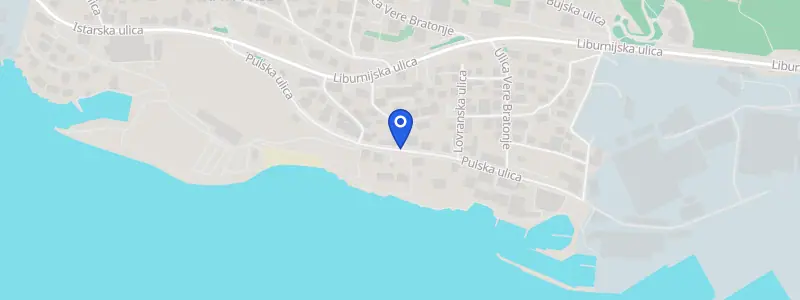 Karta lokacije: Stomatološka ordinacija dr. Mirjana Dmitrašinović, Pulska 46, Rijeka