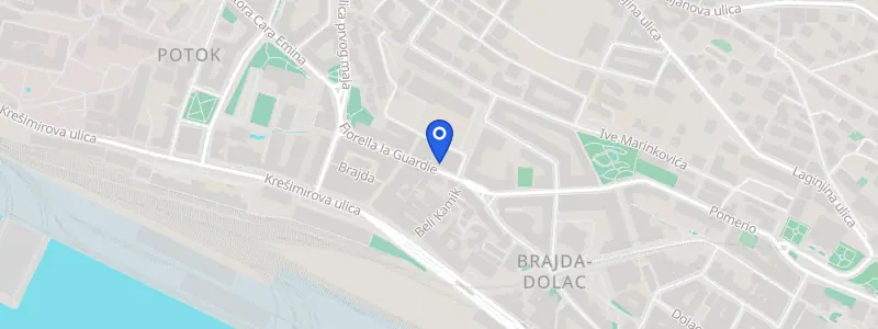 Karta lokacije: Stomatološka ordinacija dr. Renata Poropat-Pavičić, Fiorella La Guardie 2, Rijeka