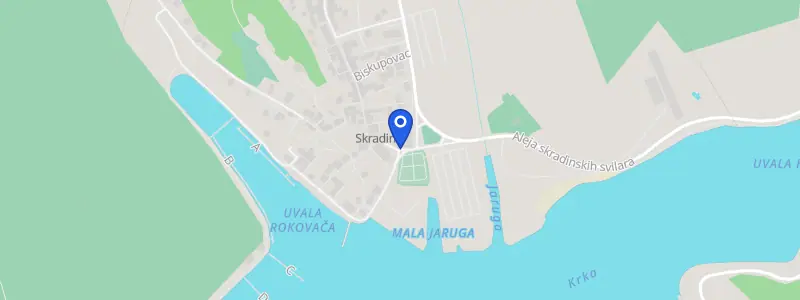 Karta lokacije: Stomatološka ordinacija dr. Marijana Nakić, Šibenik