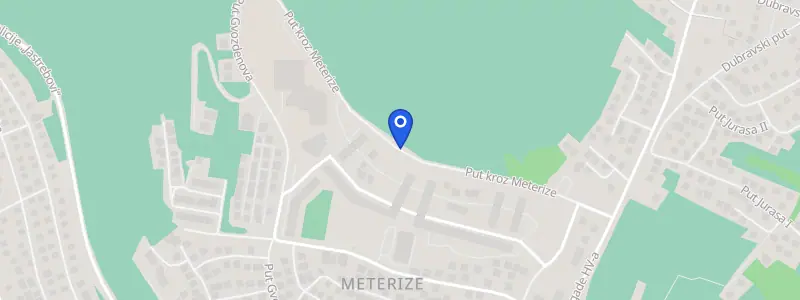 Karta lokacije: Stomatološka ordinacija dr. Meri Bilan, Put Kroz Meterize 32, Šibenik