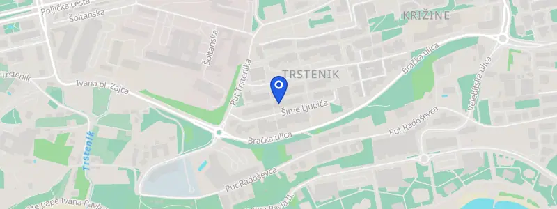 Karta lokacije: Dental Mandac, Ul. Šime Ljubića 12, Split