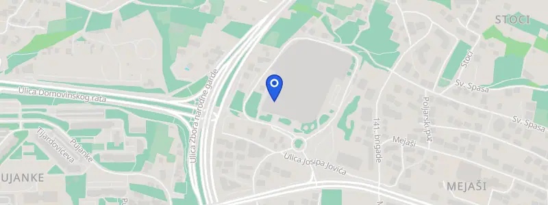 Karta lokacije: Dentelli, Josipa Jovića 93, Split