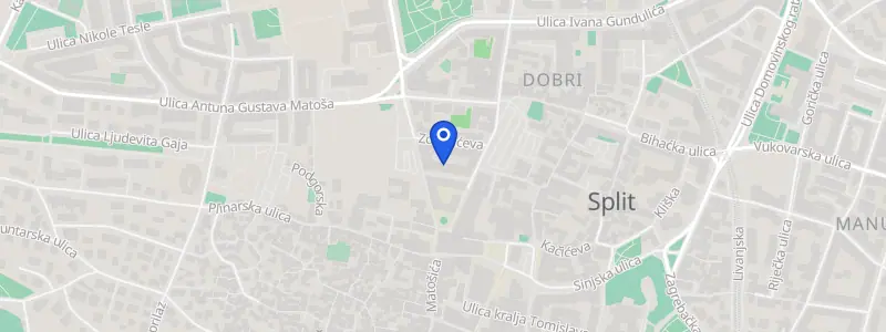 Karta lokacije: Privatna specijalistička ordinacija za ortodonciju Andreja Novosel Mitar, Čajkovskoga 8, Split