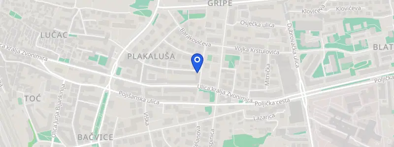 Karta lokacije: Stomatološka ordinacija dr. Branka Tomaš, Omiška 42, Split