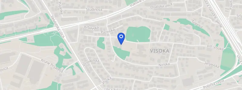 Karta lokacije: Stomatološka ordinacija dr. Goran Kordić, Ninska 1, Split