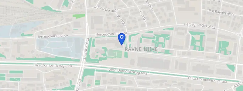 Karta lokacije: Stomatološka ordinacija dr. Ingrid Herhe, Hercegovačka 40, Split