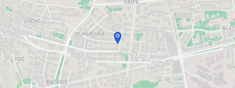 Karta lokacije: Stomatološka ordinacija dr. Irena Vantić, Omiška 42, Split