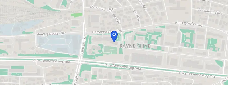 Karta lokacije: Stomatološka ordinacija dr. Marija Veček, Hercegovačka 40, Split
