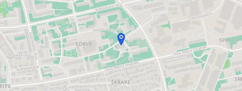 Karta lokacije: Stomatološka ordinacija dr. Snježana Žužul, Šižgorićeva 20, Split
