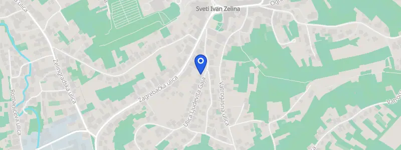 Karta lokacije: Ordinacija dentalne medicine dr. Lidija Prelec, Ulica Ljudevita Gaja 8, Sveti Ivan Zelina