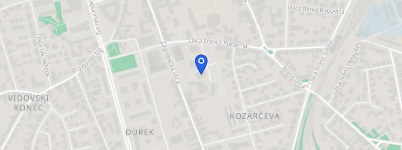 Karta lokacije: Stomatološka ordinacija dr. Jasmina Gotal, Zagrebačka Ulica 19, Varaždin